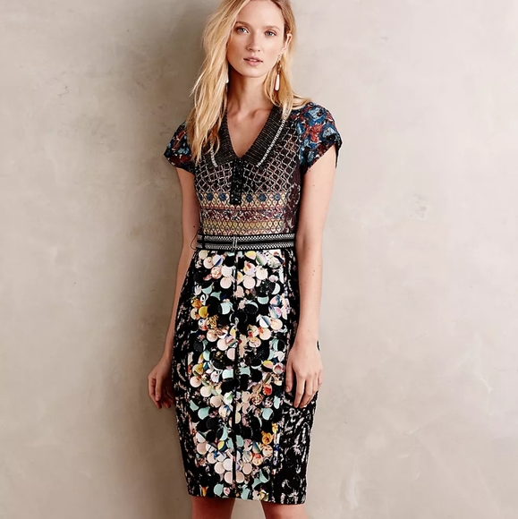 Anthropologie Dresses & Skirts - Beguile by Byron Lars Margot Pencil Dress size 12